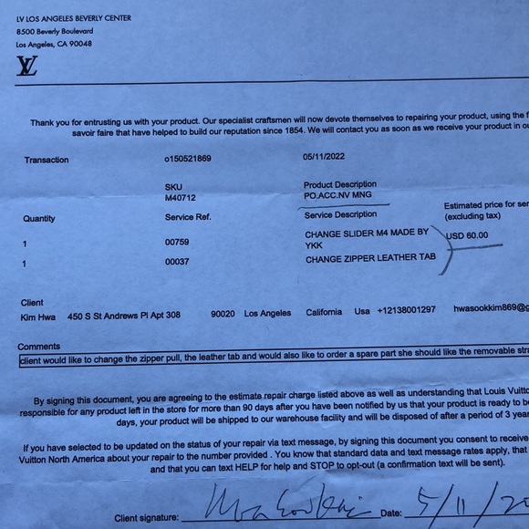 AUTHENTIC 🌸🌸 Pochette Accessory 🌸🌸 with Louis Vuitton Crossbody Strap - Picture 16 of 16